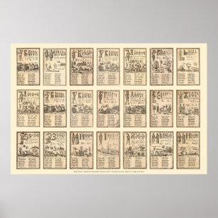 BUKVAR' - Primer van Karion Istomin Poster