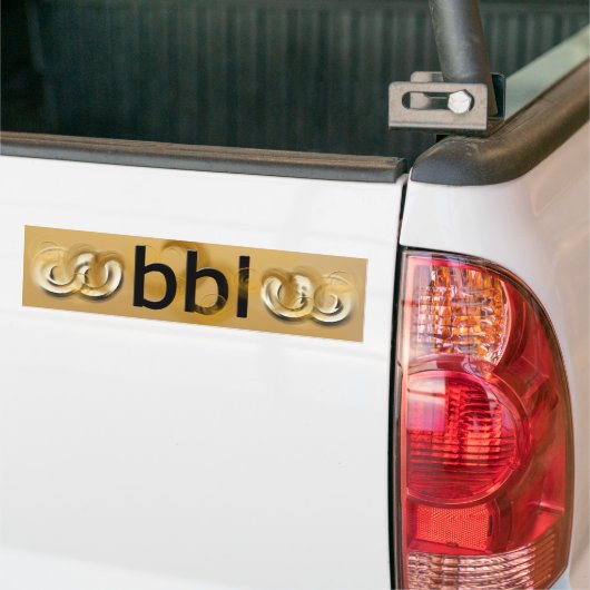 Bul! Bumpersticker (Op Truck)