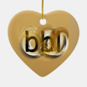 Bul! Keramisch Ornament (Achterkant)