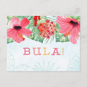 BULA-ansichtkaart, Fiji of Tiki kaart