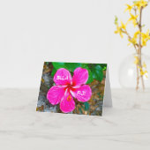 Bula, Fiji Notecard Kaart (Gele Bloem)