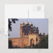 Buland Darwaza Gate of Victory) aan de Dargah Briefkaart (Voorkant / Achterkant)