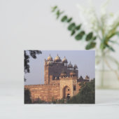 Buland Darwaza Gate of Victory) aan de Dargah Briefkaart (Staand voorkant)
