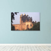 Buland Darwaza Gate of Victory) aan de Dargah Canvas Afdruk (Insitu (Houten vloer))