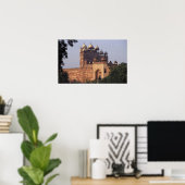 Buland Darwaza Gate of Victory) aan de Dargah Poster (Thuiskantoor)