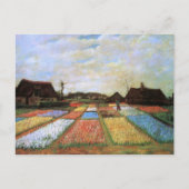 Bulb Fields Holland (F186) Van Gogh Fine Art Briefkaart (Voorkant)