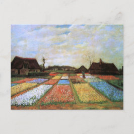 Bulb Fields Holland (F186) Van Gogh Fine Art Briefkaart