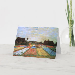 Bulb Fields Holland Van Gogh Fine Art Kaart