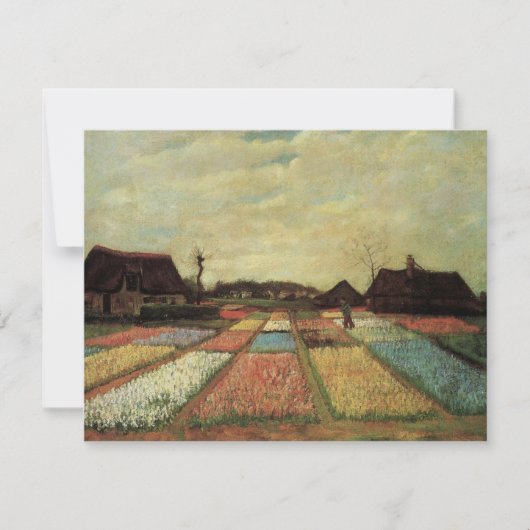 Bulb Fields van Vincent van Gogh (Voorkant)