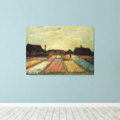 Bulb Fields van Vincent van Gogh Canvas Afdruk (Insitu (Houten vloer))