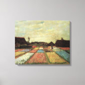 Bulb Fields van Vincent van Gogh Canvas Afdruk (Voorkant)
