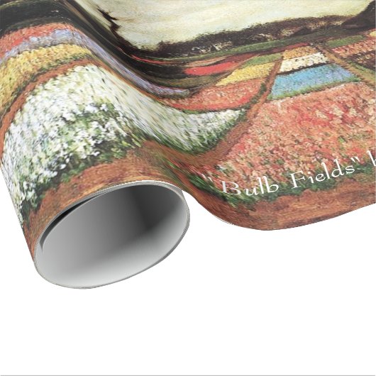 Bulb Fields van Vincent van Gogh.  floraal Cadeaupapier (Rol Hoek)
