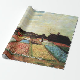 Bulb Fields van Vincent van Gogh.  floraal Cadeaupapier
