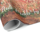 Bulb Fields van Vincent van Gogh.  floraal Cadeaupapier (Rol Hoek)