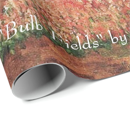 Bulb Fields van Vincent van Gogh.  floraal Cadeaupapier (Rol Hoek)