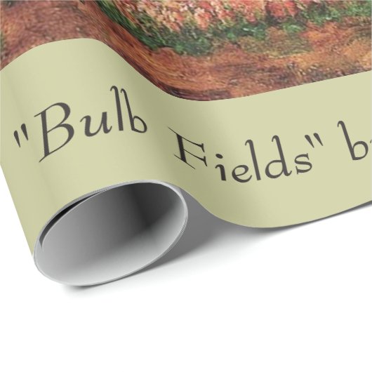 Bulb Fields van Vincent van Gogh.  floraal Cadeaupapier (Rol Hoek)