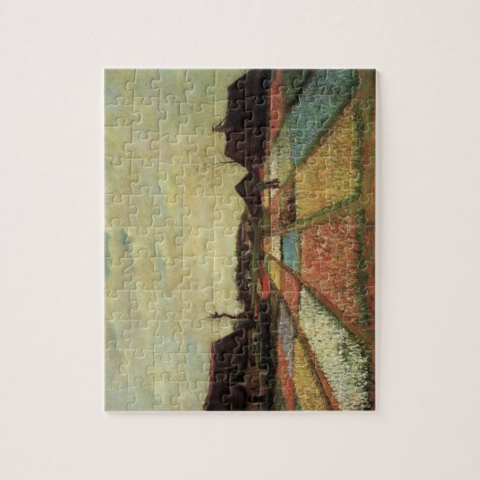 Bulb Fields van Vincent van Gogh Legpuzzel (Verticaal)