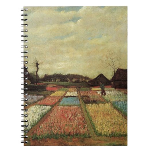 Bulb Fields van Vincent van Gogh. Notitieboek (Voorkant)