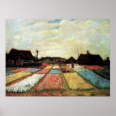 Bulb Fields van Vincent van Gogh. Poster (Voorkant)