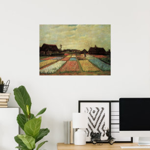 Bulb Fields van Vincent van Gogh Poster