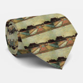 Bulb Fields van Vincent van Gogh Stropdas (Opgerold)