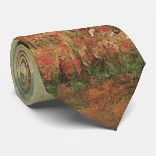 Bulb Fields van Vincent van Gogh Stropdas (Opgerold)