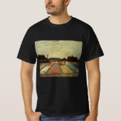 Bulb Fields van Vincent van Gogh T-shirt (Voorkant)