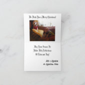 Bulbs op Tinsel Tree Card Kaart (Binnen)