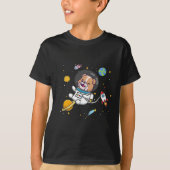 buldog-astronaut t-shirt (Voorkant)