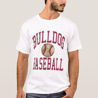 Buldog Baseball Full Design T-shirt