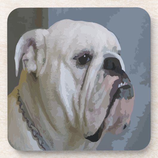buldog bier onderzetter (Voorkant)