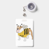 buldog bij badge (Voorzijde met uittrekbare clip)