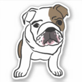 buldog sticker (Voorkant)