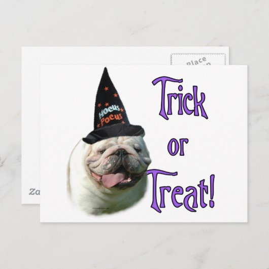 buldog-truc briefkaart (Voorkant / Achterkant)