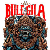 Bule Gila mok met Engelse vertaling