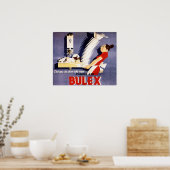 BULEX Belgisch waterverwarmingstoestel  reclame Poster (Keuken)