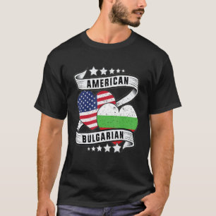 Bulgaars Amerikaanse shirt Half Bulgaars half Amer
