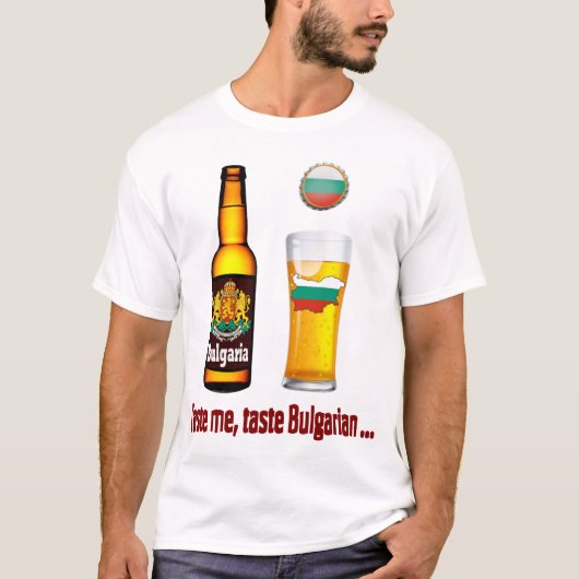 Bulgaars bier t-shirt (Voorkant)