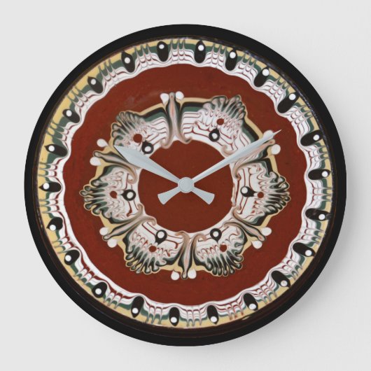 Bulgaars  Bord Grote Klok (Voorkant)