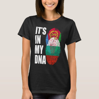 Bulgaars en Eritrees Meng DNA Vlag Erfgoed T-shirt