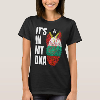 Bulgaars en Timorese Mix DNA Vlag Erfgoed T-shirt