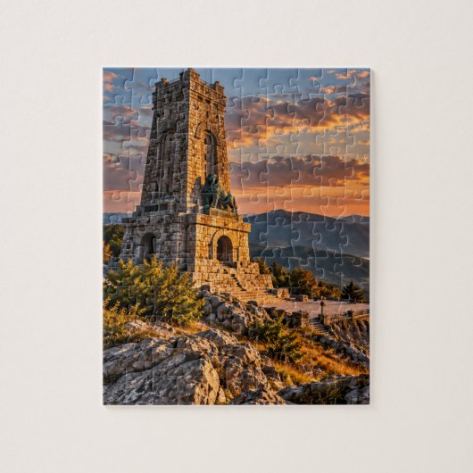 Bulgaars fort schipka legpuzzel (Verticaal)