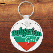 Bulgaars meisje sleutelhanger (Voorkant)