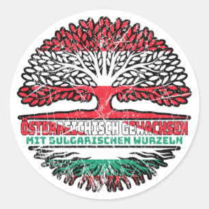 Bulgaars Österreichisch Ronde Sticker