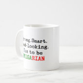 bulgaars sterk koffiemok (Voorkant links)