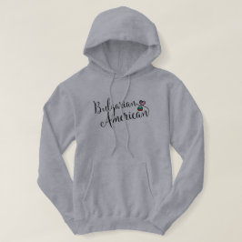 Bulgaarse Amerikaanse gejumeleerde harten Hoodie