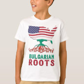 Bulgaarse Amerikaanse rots Tee Shirt (Voorkant)