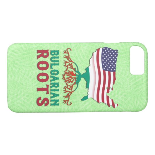 Bulgaarse Amerikaanse wortels Case-Mate iPhone Case (Achterkant (Horizontaal))