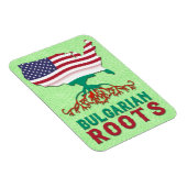 Bulgaarse Amerikaanse wortels Magneet (Rechterzijde)