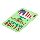 Bulgaarse Amerikaanse wortels Magneet (Linkerzijde)